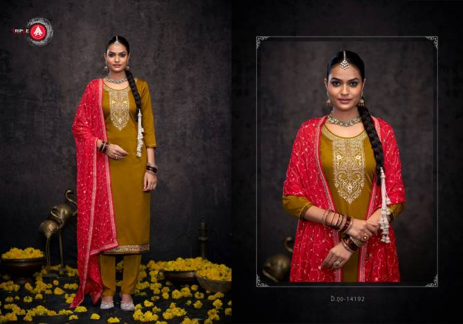 Keerat Edition 8 By Triple Aaa Jam Silk Designer Salwar Kameez Wholesale Shop In Surat
